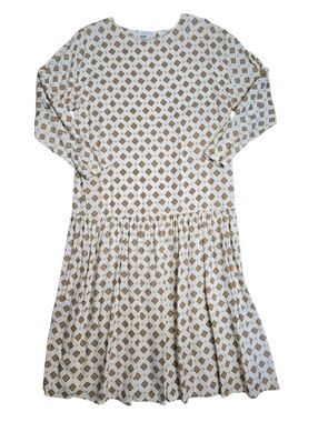 VINTAGE Compagnie Internationale Express Midi Longsleeve Rayon Dress Size Medium